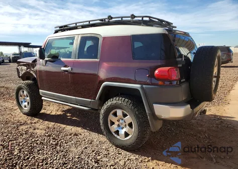 2007 Toyota Fj Cruiser z USA, uszkodzony, nr VIN JTEBU11F670091416